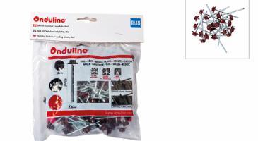 Spik till Onduline® galvaniserad 65 mm. Röd